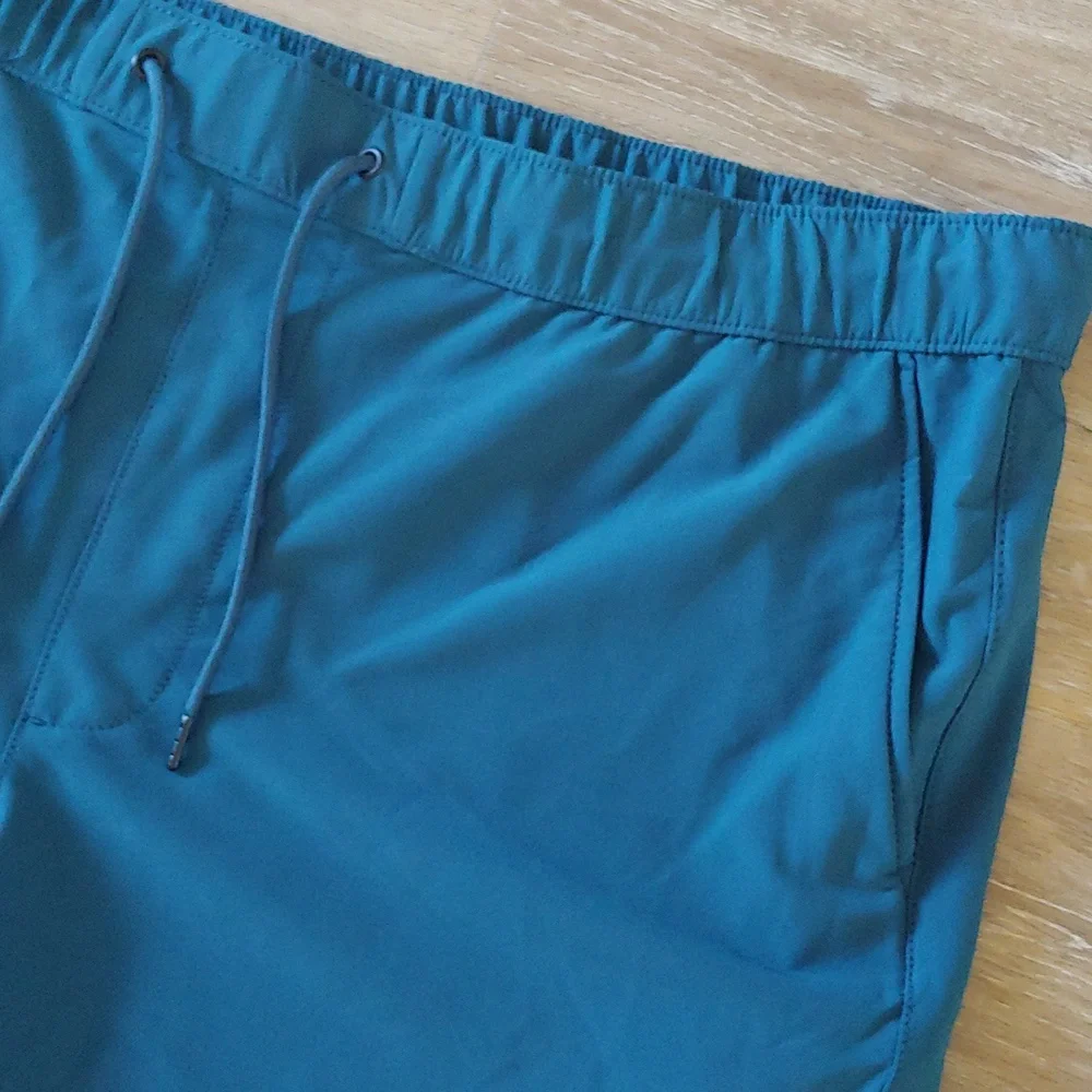 NWT Goodfellow & Co Men's Tech Jogger Shorts Blue Size XXL